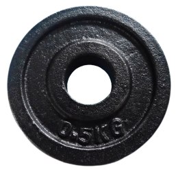 Ciężar Obciążenie Żeliwne Talerz do Gryfu Hantli KUBISPORT 0,5kg - 25mm