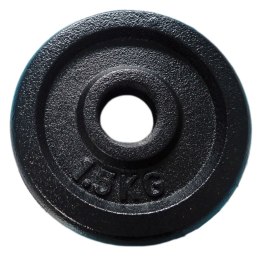 Ciężar Obciążenie Żeliwne Talerz do Gryfu Hantli KUBISPORT 1,5kg - 30mm