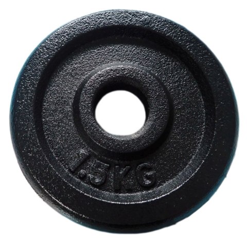 Ciężar Obciążenie Żeliwne Talerz do Gryfu Hantli KUBISPORT 1,5kg - 30mm