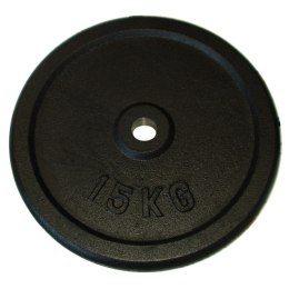 Ciężar Obciążenie Żeliwne Talerz do Gryfu Hantli KUBISPORT 15kg - 30mm