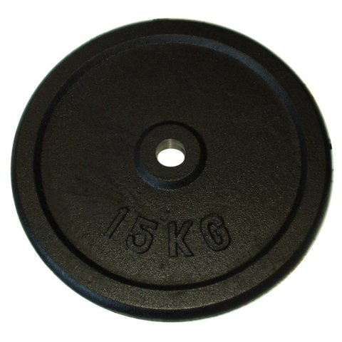 Ciężar Obciążenie Żeliwne Talerz do Gryfu Hantli KUBISPORT 15kg - 30mm