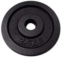 Ciężar Obciążenie Żeliwne Talerz do Gryfu Hantli KUBISPORT 2,5 kg - 30 mm
