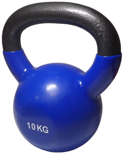 Kettlebell Kettle Ciężar Obciążenie Winylowe Solidne KUBISPORT 10 kg