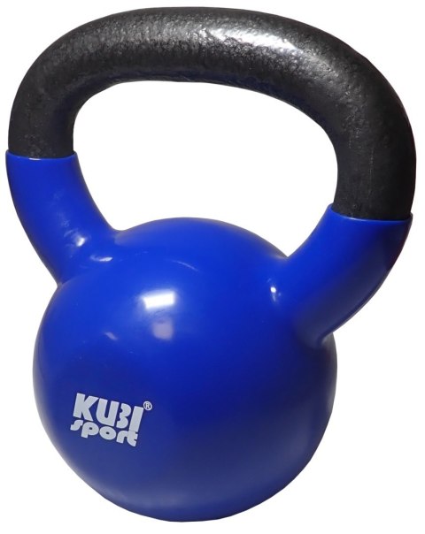 Kettlebell Kettle Ciężar Obciążenie Winylowe Solidne KUBISPORT 10 kg