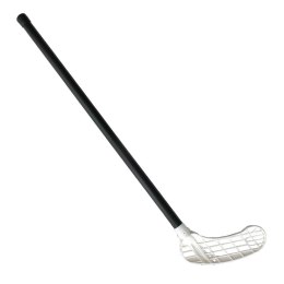 Kij do Unihokeja Floorballa Prawy Biały Solidny KUBISPORT Master 95 cm