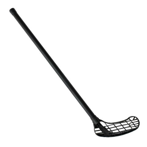 Kij do Unihokeja Floorballa Prawy Czarny Solidny KUBISPORT Master 95 cm