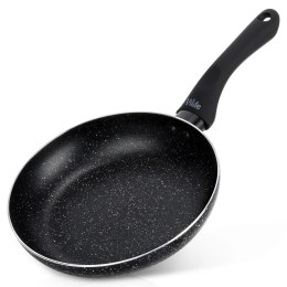 Patelnia Granitowa 20 cm Black Line Indukcja Gaz Non-stick VILDE