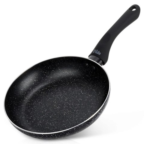 Patelnia Granitowa 20 cm Black Line Indukcja Gaz Non-stick VILDE