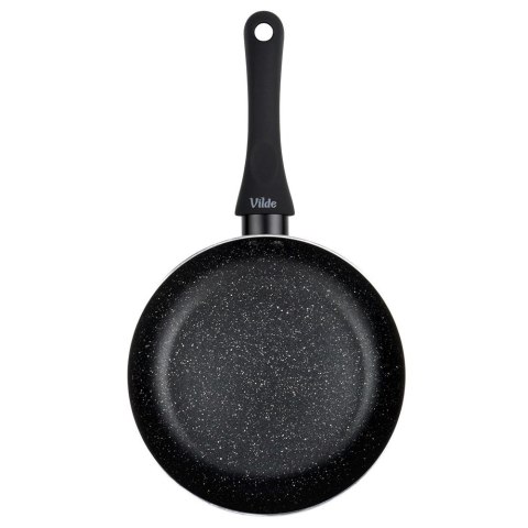 Patelnia Granitowa 20 cm Black Line Indukcja Gaz Non-stick VILDE