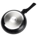 Patelnia Granitowa 20 cm Black Line Indukcja Gaz Non-stick VILDE