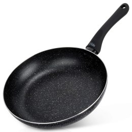 Patelnia Granitowa 26 cm Black Line Indukcja Gaz Non-stick VILDE