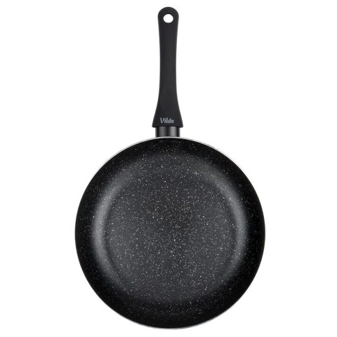 Patelnia Granitowa 26 cm Black Line Indukcja Gaz Non-stick VILDE
