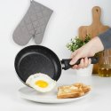 Patelnia Granitowa 26 cm Black Line Indukcja Gaz Non-stick VILDE