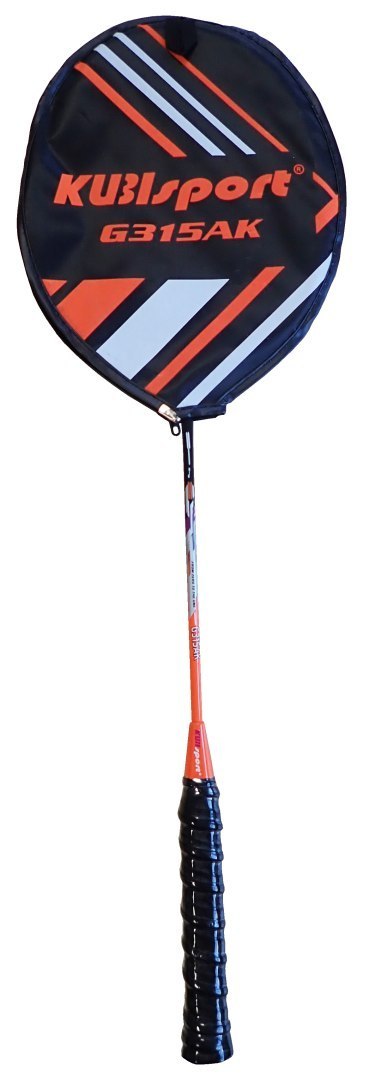 Rakieta Paletka do Badmintona z Pokrowcem Solidna KUBISPORT 98 - 100 g