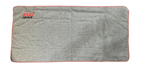 Ręcznik Szybkoschnący Mikrofibra 120x60 cm Szary Plażowy Treningowy Etui