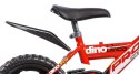 Rowerek Dziecięcy 12 Cali Czerwony Kółka Boczne Wolnobieg Dino Bikes