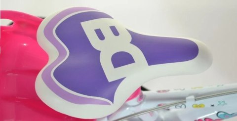 Rowerek Rower Dziecięcy dla Dziewczynki Barbie z Bocznymi Kółkami DINO 14"