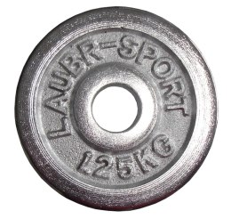 Talerz Ciężar Ciężarek Obciążenie Chromowane Solidne KUBISPORT 1,25kg -30mm