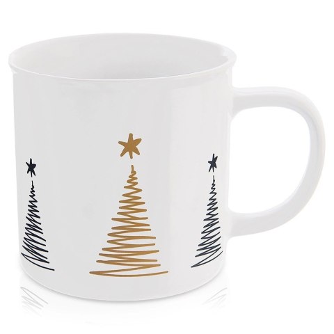Kubek Ceramiczny CHOINKA 500 ml ORION Odpowiedni do Zmywarki i Pojemny