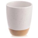 Kubek Ceramiczny do Espresso 90ml Biały Nakrapiany Kamionka ORION