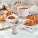 Kubek Ceramiczny do Espresso 90ml Biały Nakrapiany Kamionka ORION