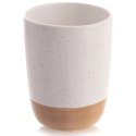 Kubek Ceramiczny do Kawy Herbaty 340ml Biały Nakrapiany ORION