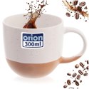 Kubek Kamionka 290ml Szary Matowy z Uchem do Kawy Herbaty ORION AGD