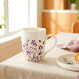 Kubek Porcelanowy 360 ml Louka do Kawy Herbaty w Polne Kwiaty