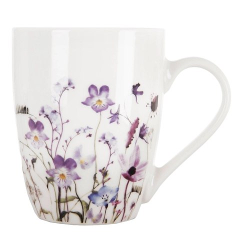 Kubek Porcelanowy 360 ml Louka do Kawy Herbaty w Polne Kwiaty