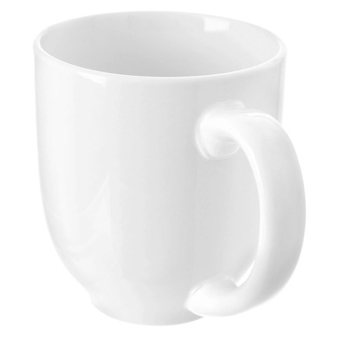 Kubek Porcelanowy 450 ml ORION Mona Biały Pojemny Klasyczny do Zmywarki