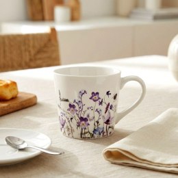 Kubek Porcelanowy Duży 430 ml Louka Kwiatowy Dekor do Herbaty