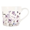 Kubek Porcelanowy Duży 430 ml Louka Kwiatowy Dekor do Herbaty