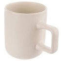 Kubek Skandi Kamionka 380ml Kremowy Matowy z Uchem do Kawy Herbaty