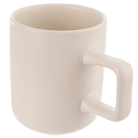Kubek Skandi Kamionka 380ml Kremowy Matowy z Uchem do Kawy Herbaty