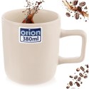 Kubek Skandi Kamionka 380ml Kremowy Matowy z Uchem do Kawy Herbaty
