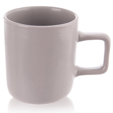 Kubek Skandi Kamionka 380ml Szary Matowy z Uchem do Kawy Herbaty ORION