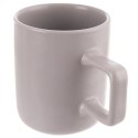Kubek Skandi Kamionka 380ml Szary Matowy z Uchem do Kawy Herbaty ORION