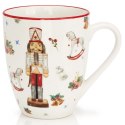 Kubek Świąteczny Porcelana 320 ml Dziadek do Orzechów Zmywarka