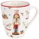Kubek Świąteczny Porcelana 320 ml Dziadek do Orzechów Zmywarka