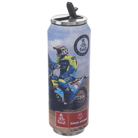Kubek Termiczny Termos Bidon Dekoracyjny Puszka Dakar Solidny ORION 700 ml