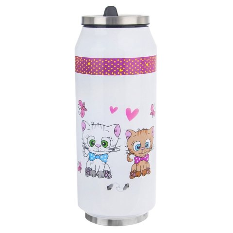 Kubek Termiczny Termos Bidon Kotek Puszka na Napoje ORION 400 ml