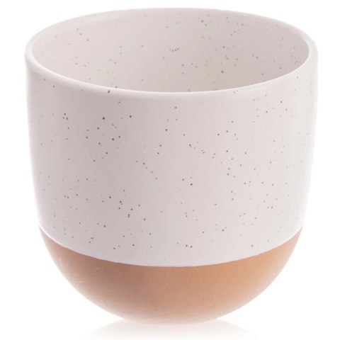 Kubek do Kawy Herbaty Ceramiczny 290ml Biały Klasyczny ORION