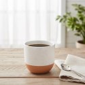 Kubek do Kawy Herbaty Ceramiczny 290ml Biały Klasyczny ORION