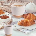 Kubek do Kawy Herbaty Ceramiczny 290ml Biały Klasyczny ORION