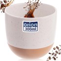 Kubek do Kawy Herbaty Ceramiczny 290ml Biały Klasyczny ORION