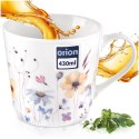 Kubek porcelanowy kwiaty 430 ml
