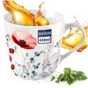 Kubek porcelanowy kwiaty MAKI 430 ml