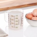 Kubek z Miarką Kuchenną 250ml Plastik do Płynów Sypkich i Gotowania ORION