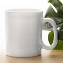 Kubki Szklane 300 ml 6 Szt. ORION Białe Szkło Opalowe do Zmywarki