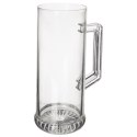Kufel do Piwa Plastikowy 620 ml ORION Przezroczysty Stabilny